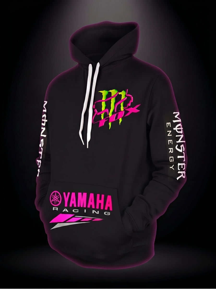 Pull Yamaha Monster — Noir Néon