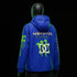 Jacket Déperlante Monster Blue Racing – Style Motocross Premium