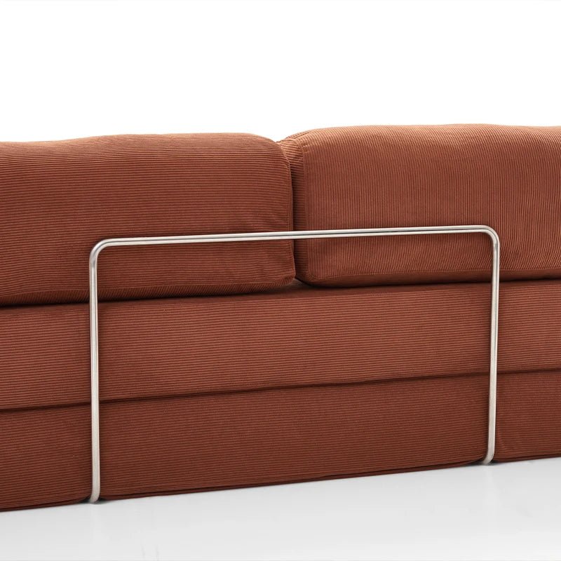 Canapé - lit 2 Places Compressible en Velours Côtelé - Confort et Résistance - Polynesia Market