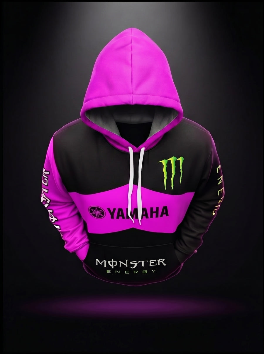 Pull Yamaha Monster — Édition Rose V
