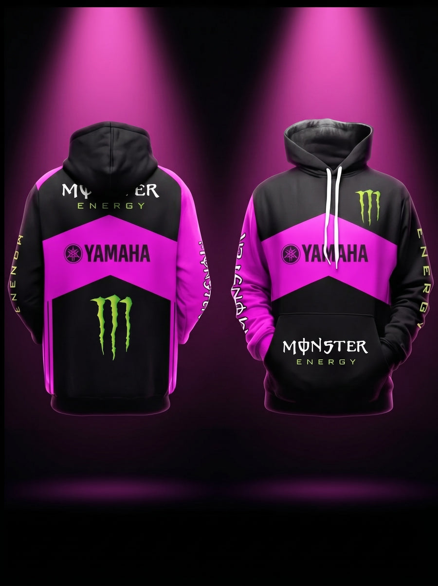 Pull Yamaha Monster — Édition Rose V