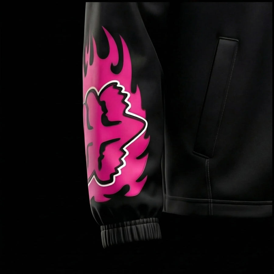 Jacket Déperlante FOX Pink Racing Edition – Style Premium