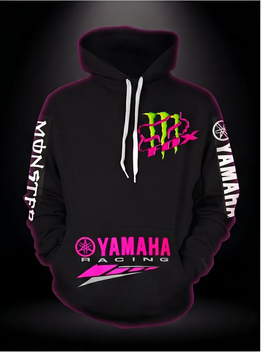 Pull Yamaha Monster — Noir Néon