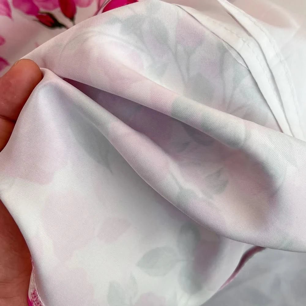 Elegant Sleeveless Round Neck Slim Long Floral Dress Formal Party Boho Y2k - Polynesia Market