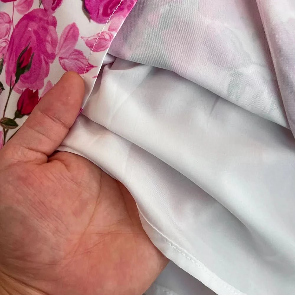 Elegant Sleeveless Round Neck Slim Long Floral Dress Formal Party Boho Y2k - Polynesia Market