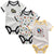 Ensemble 3 pièces Bébé 100% Coton - Bodysuit Doux et Abordable - Polynesia Market