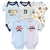 Ensemble 5 Pièces : Bodysuits Bébé en Coton Doux - Confort et Style à Petit Prix - Polynesia Market
