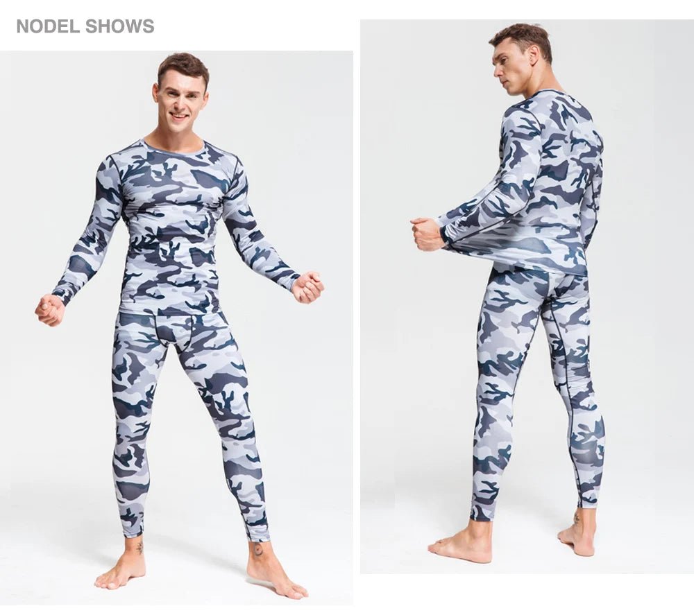 Ensemble Thermique Camouflage Homme – Confort & Performance - Polynesia Market