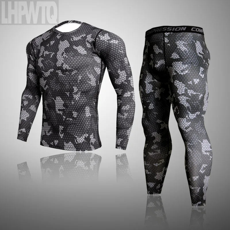 Ensemble Thermique Camouflage Homme – Confort & Performance - Polynesia Market