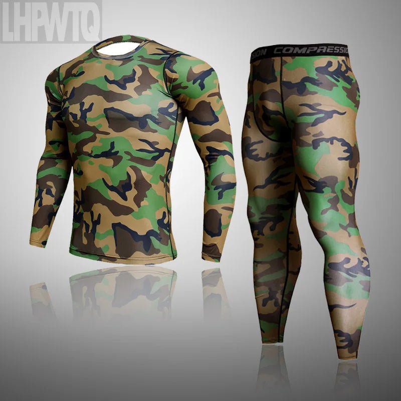 Ensemble Thermique Camouflage Homme – Confort & Performance - Polynesia Market