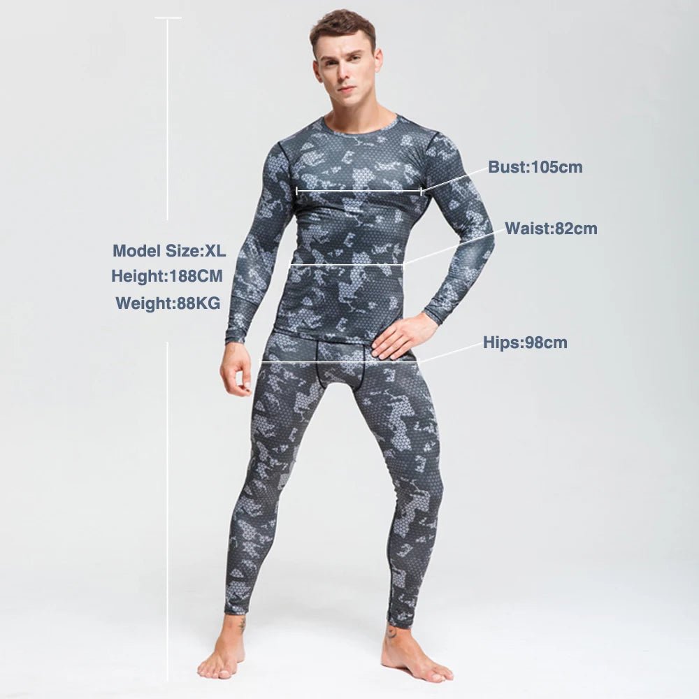 Ensemble Thermique Camouflage Homme – Confort & Performance - Polynesia Market