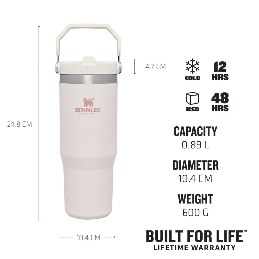 Gourde Stanley avec Paille Pliable | 0.89L - Polynesia Market