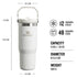 Gourde Stanley avec Paille Pliable | 0.89L - Polynesia Market