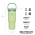 Gourde Stanley avec Paille Pliable | 0.89L - Polynesia Market