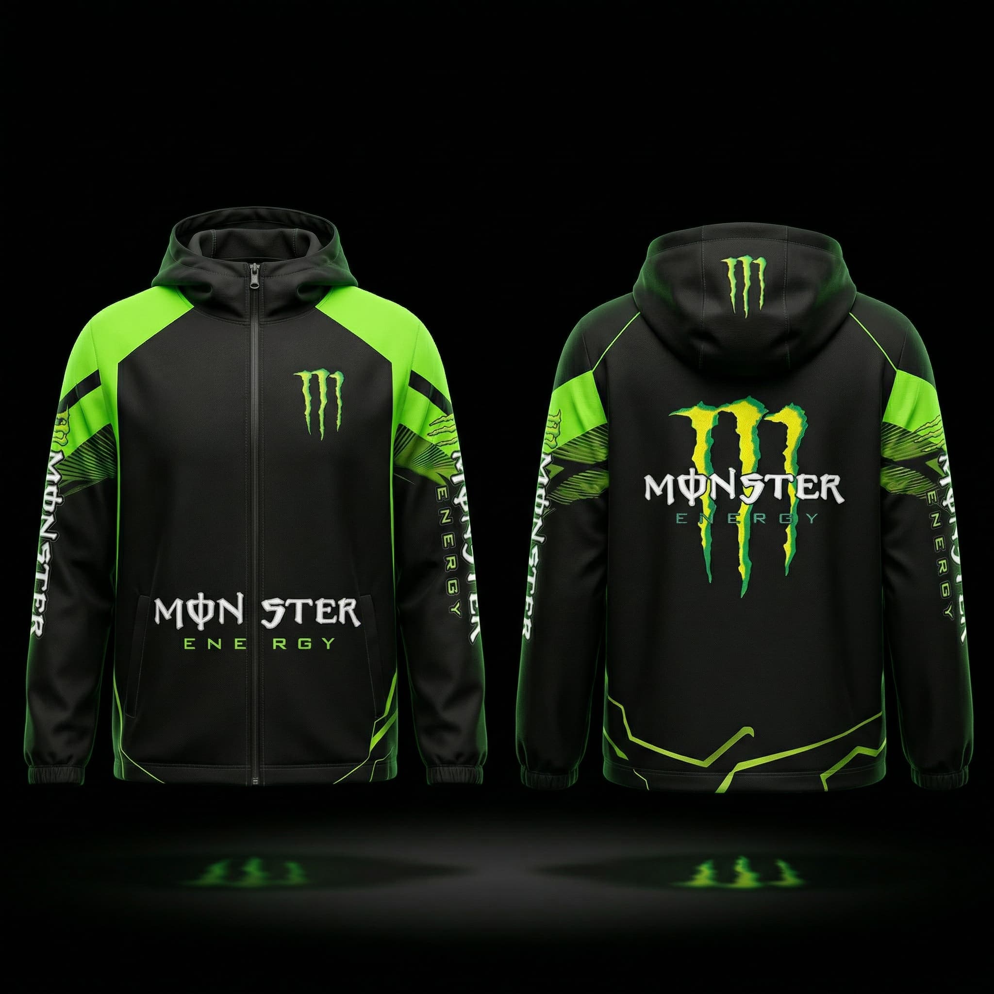 Jacket Imperméable Monster Energy Racing Edition – Style Premium