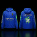 Jacket Déperlante Monster Blue Racing – Style Motocross Premium