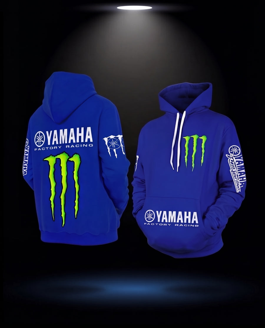 Pull Yamaha Monster — Bleu Officiel