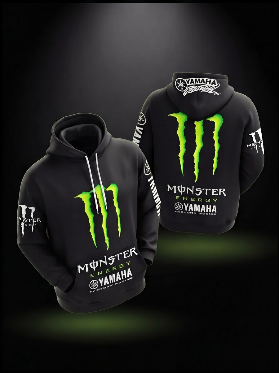 Pull Yamaha Monster — Noir Classique
