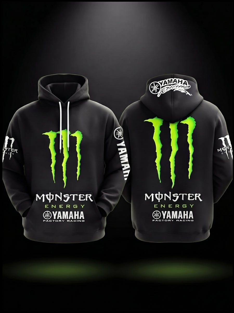 Pull Yamaha Monster — Noir Classique