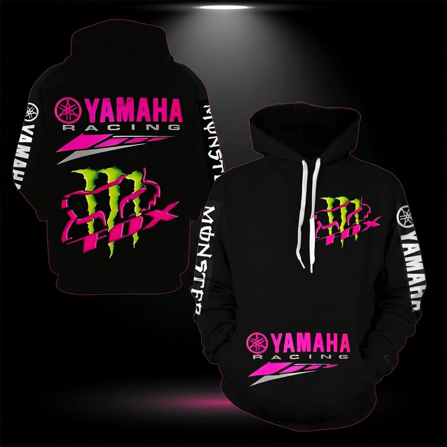 Pull Yamaha Monster — Noir Néon