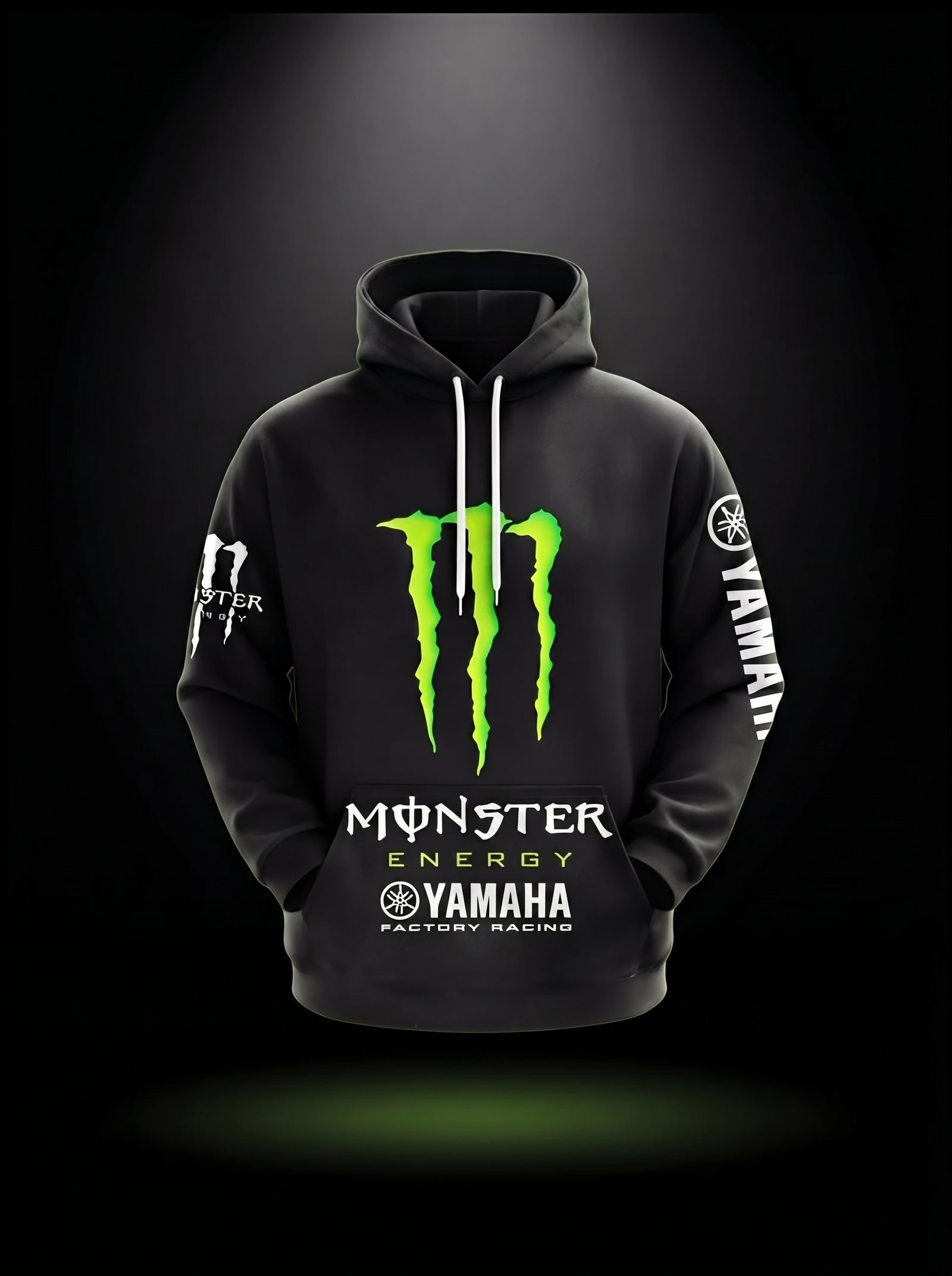 Pull Yamaha Monster — Noir Classique