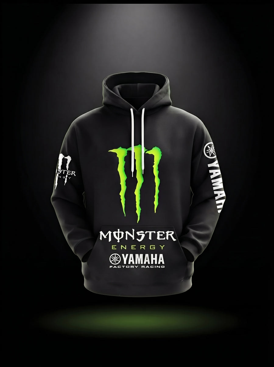 Pull Yamaha Monster — Noir Classique
