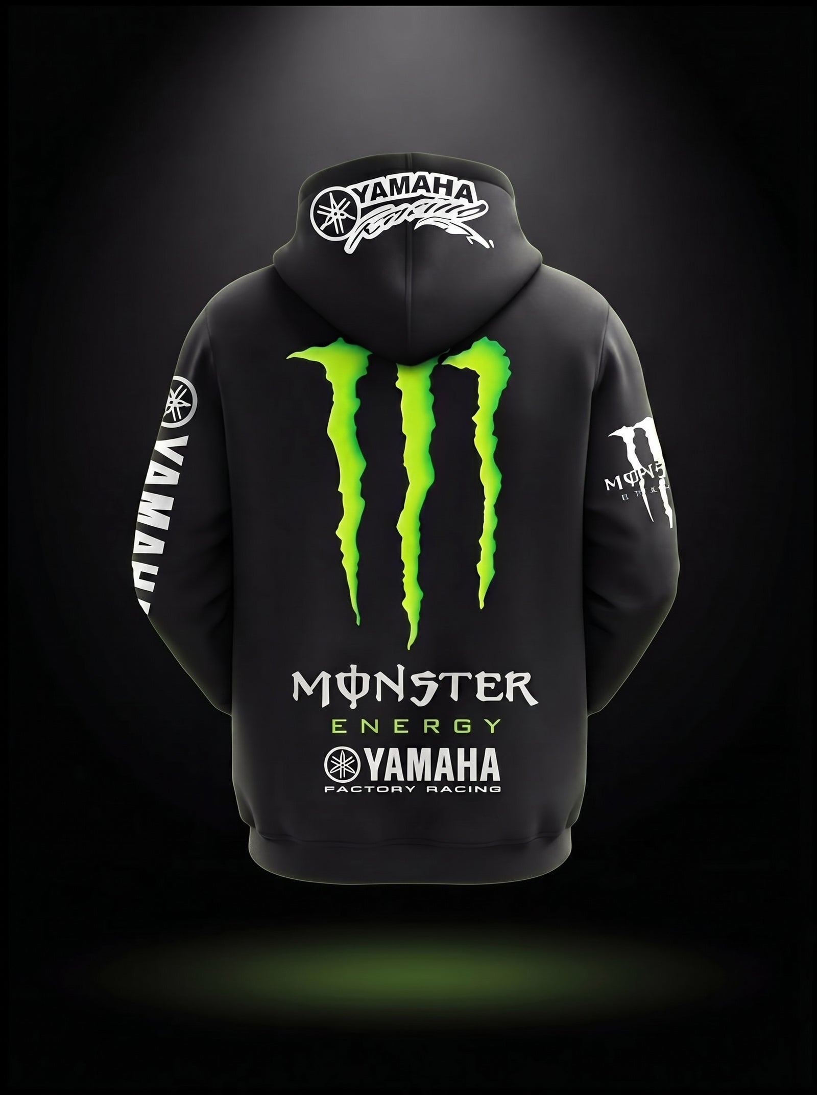 Pull Yamaha Monster — Noir Classique