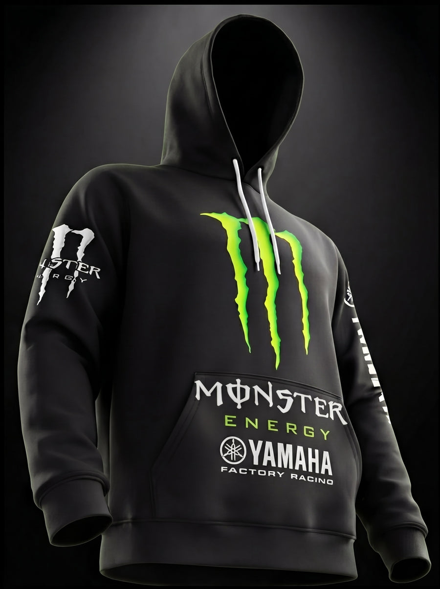 Pull Yamaha Monster — Noir Classique
