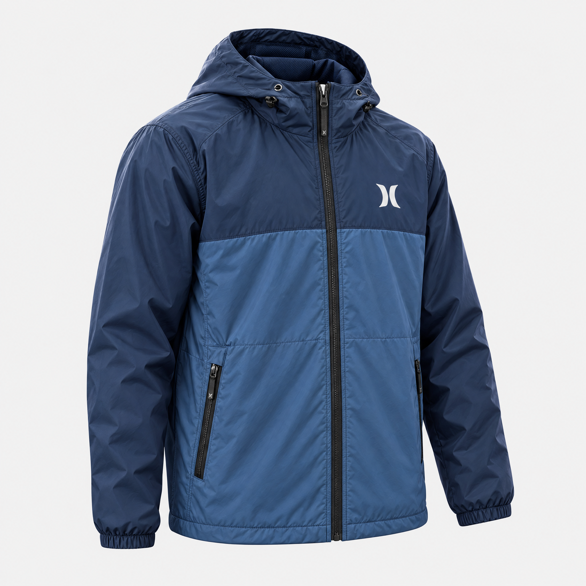 Veste Hurley Bleu Marine - Vue 3/4
