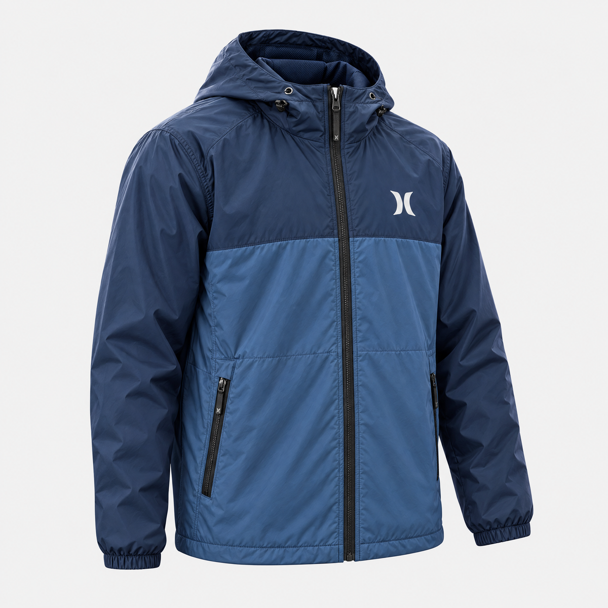 Veste Hurley Bleu Marine - Vue 3/4
