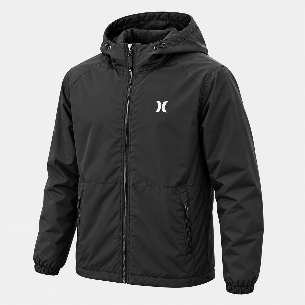 Veste Hurley Noir - Vue 3/4
