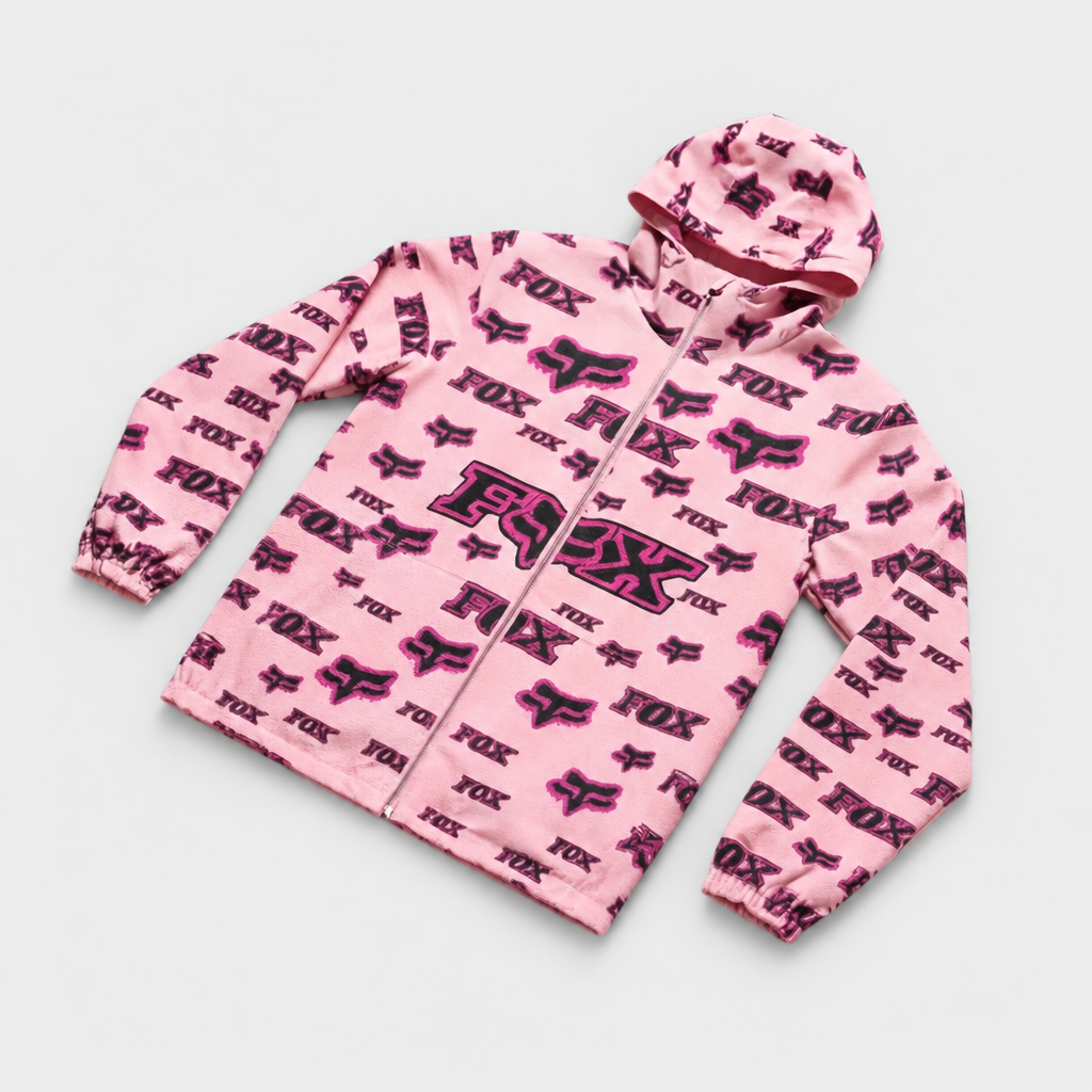 Veste FOX Pink - À plat