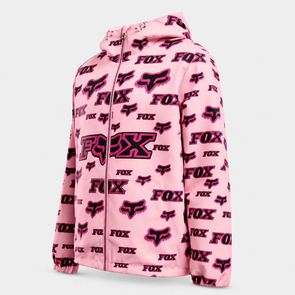 Veste FOX Pink - Vue trois-quarts