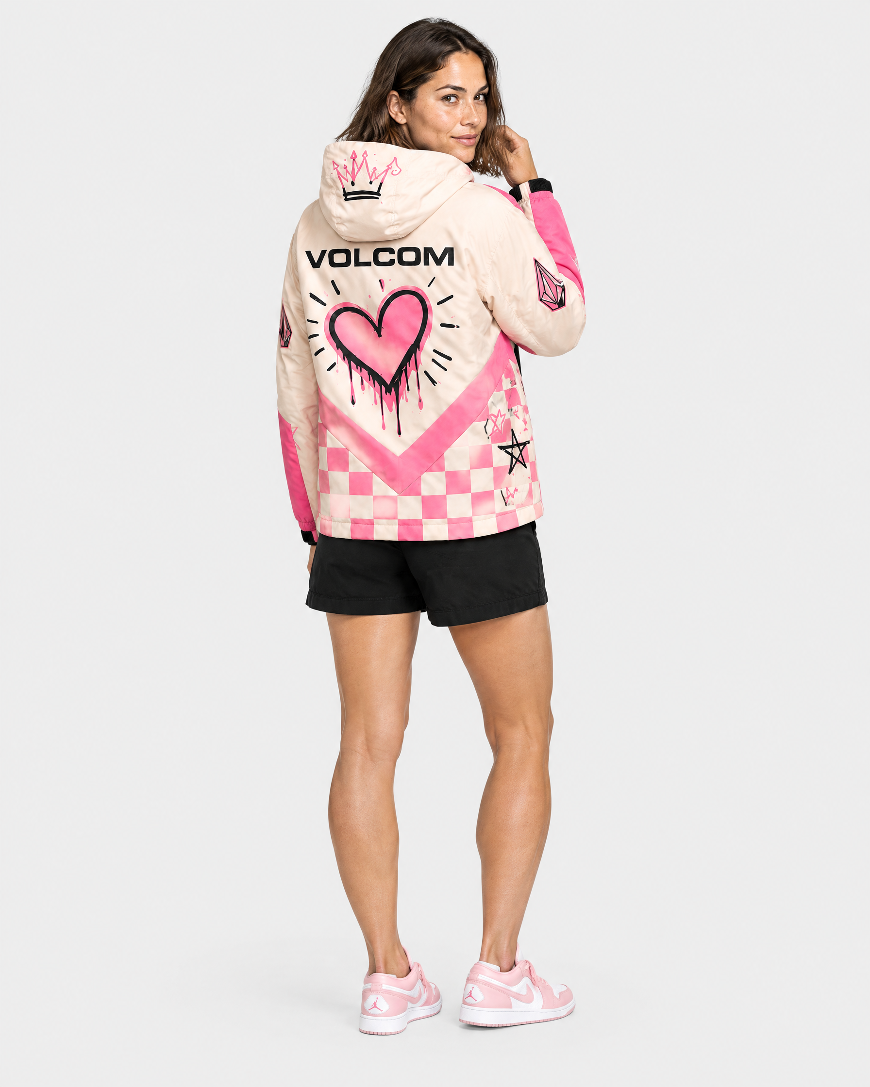 Veste Volcom Sweet Rebel - Portée de dos