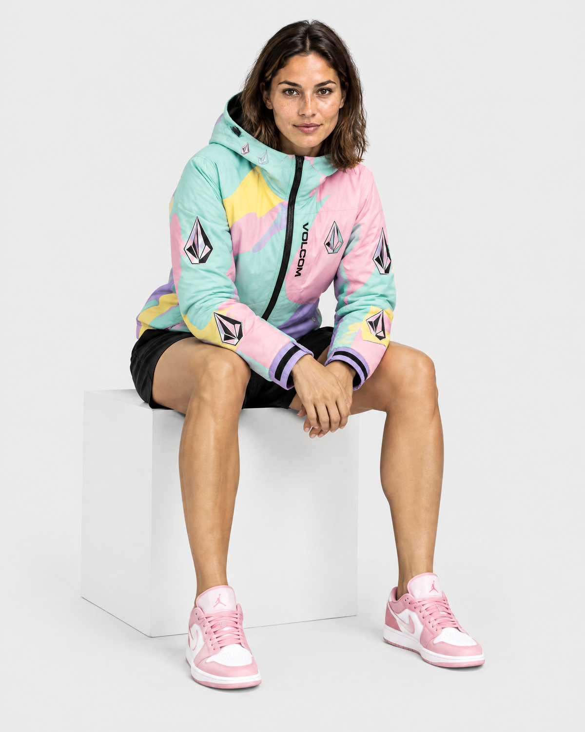 Veste Volcom Pastel Pop - Portée assise
