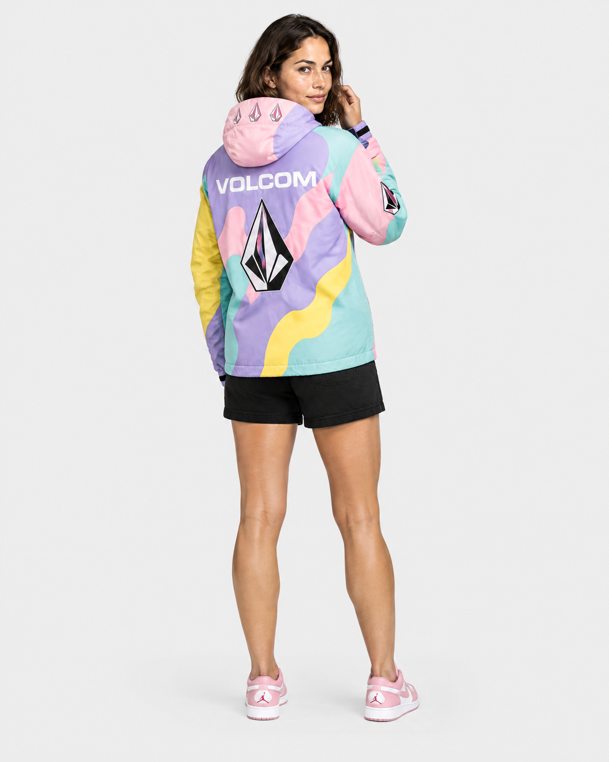 Veste Volcom Pastel Pop - Portée de dos