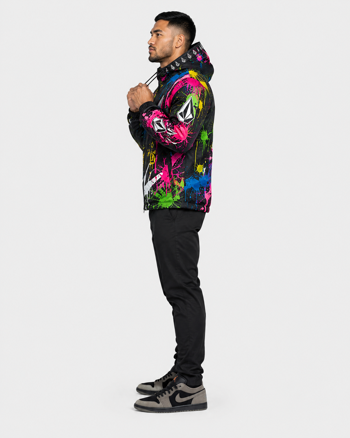 Veste Volcom Neon Meltdown - Portée de profil