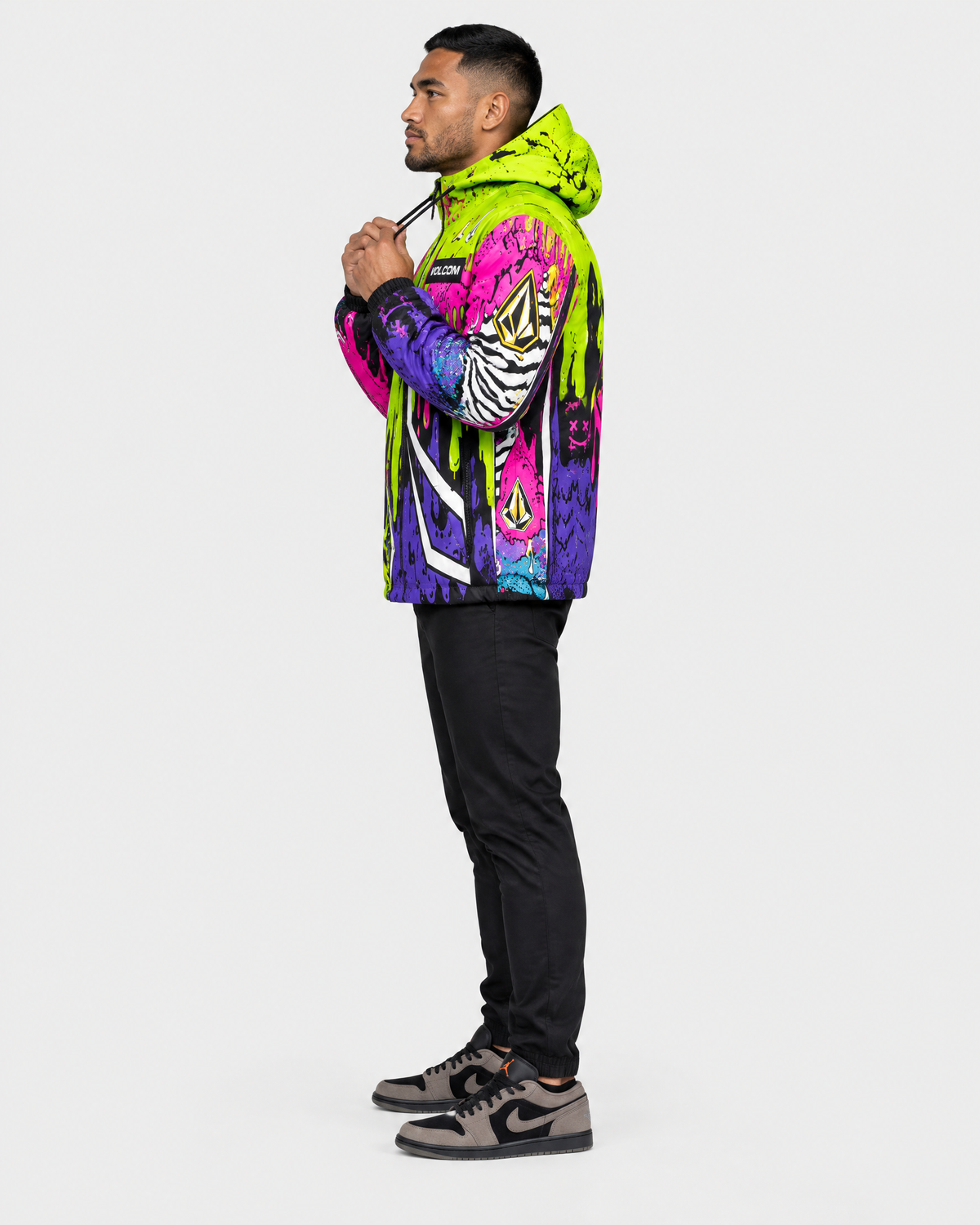 Veste Volcom Toxic Drip - Portée de profil