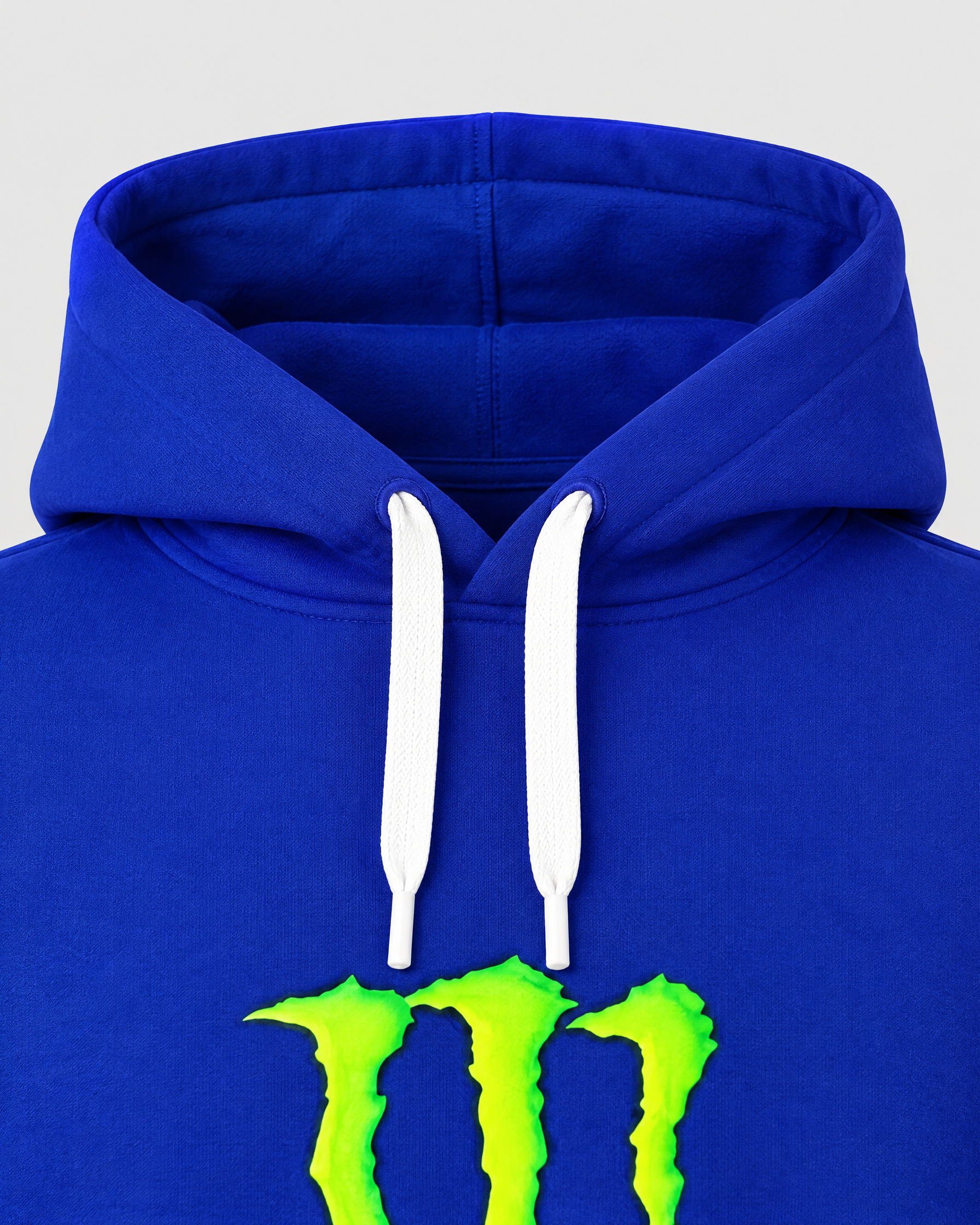 Pull Yamaha Monster Bleu Officiel - Capuche et col