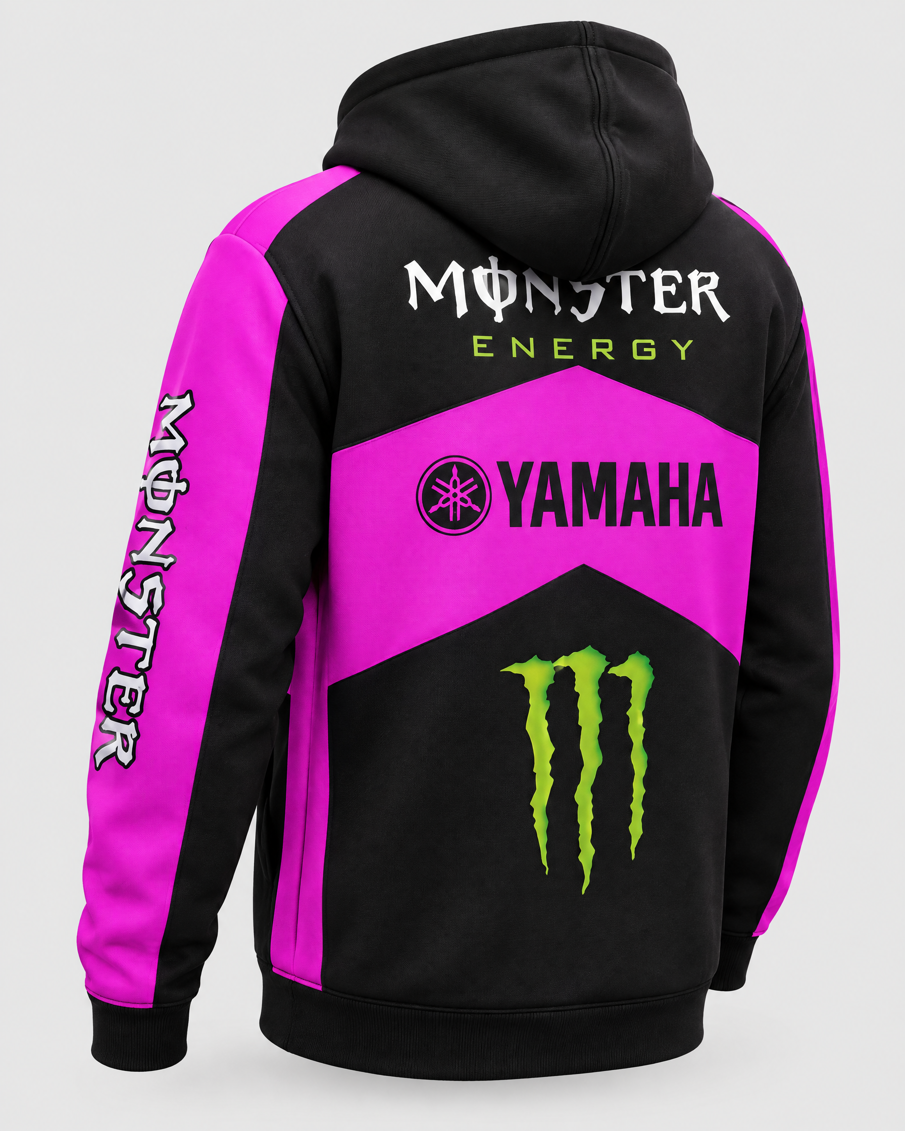 Pull Yamaha Monster Édition Rose V - Dos trois-quarts
