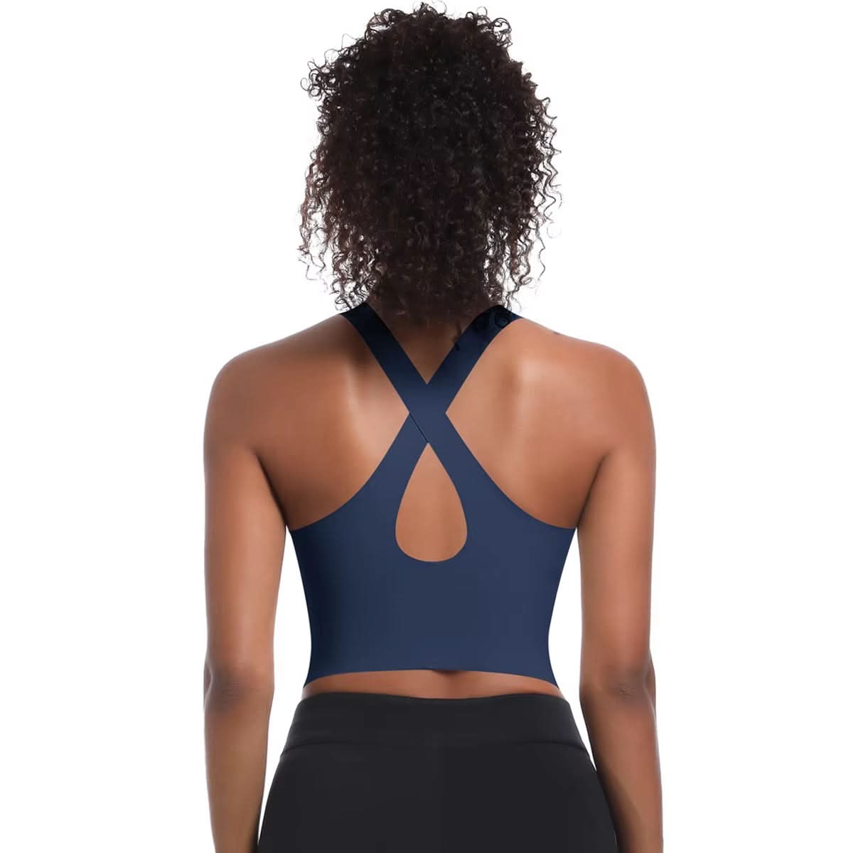 Hot Selling Sports Bra Sexy Gather Yoga Beauty Vest One - Piece Fixed Chest Pad Fitness Women'S Sports Underwear - Polynesia Market