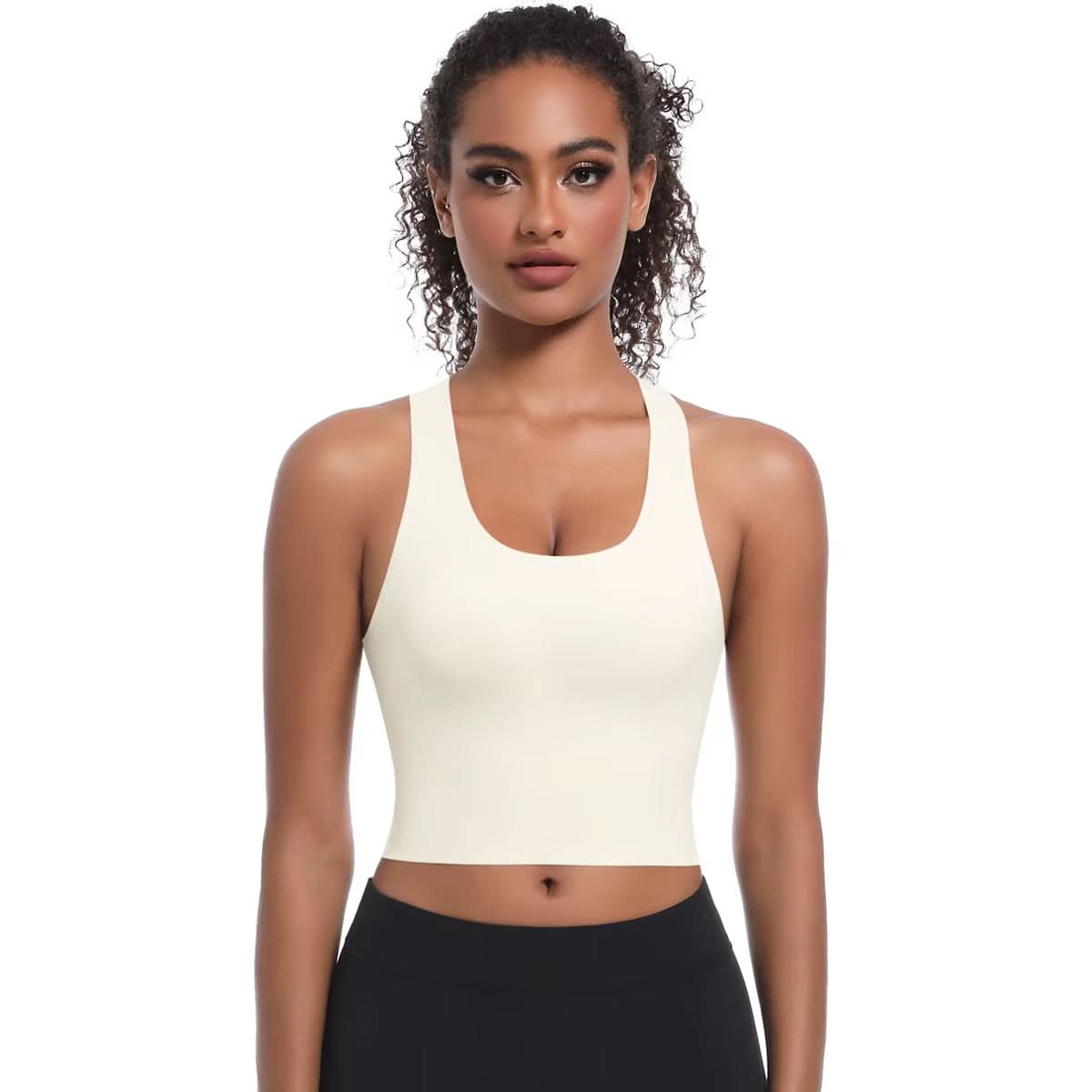 Hot Selling Sports Bra Sexy Gather Yoga Beauty Vest One - Piece Fixed Chest Pad Fitness Women'S Sports Underwear - Polynesia Market