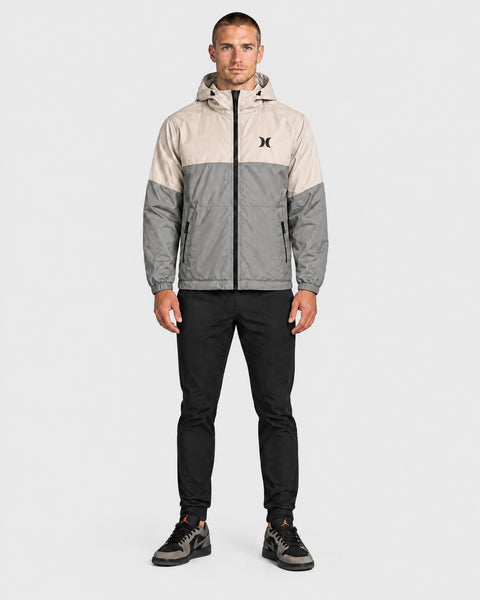 Veste Hurley Beige / Gris