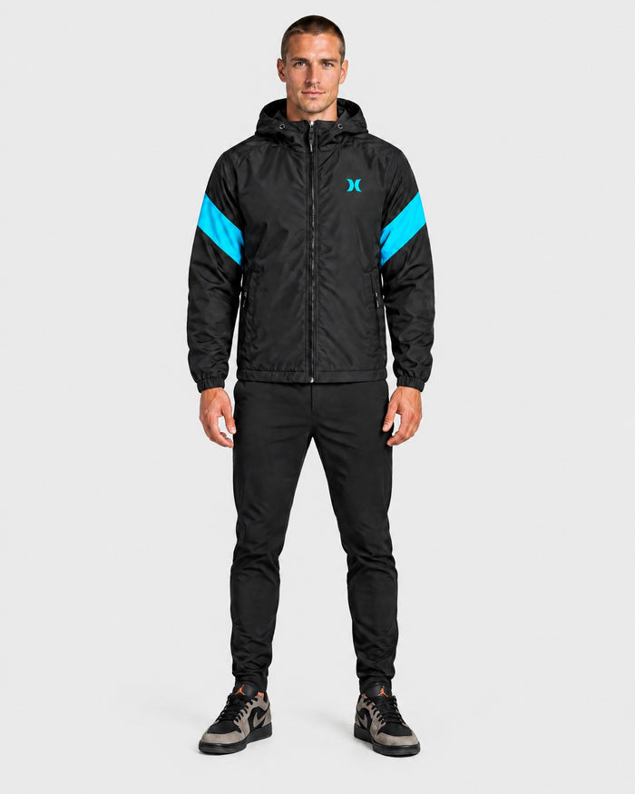 Veste Hurley Noir / Cyan