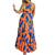 Maxi Dress Women Spring Summe Sleeveless Holiday Casual Floral Printed Long Dress - Polynesia Market