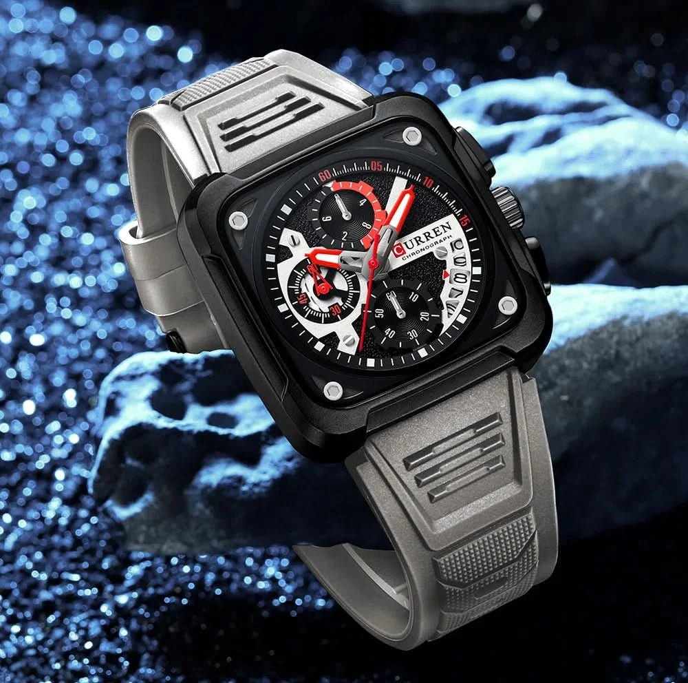 Montre CURREN Homme - Luxe, Étanche & Chrono - Polynesia Market
