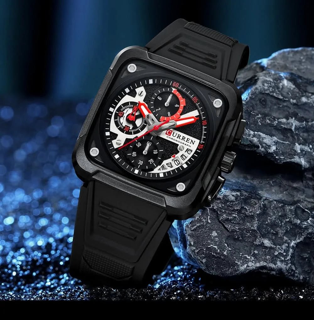 Montre CURREN Homme - Luxe, Étanche & Chrono - Polynesia Market
