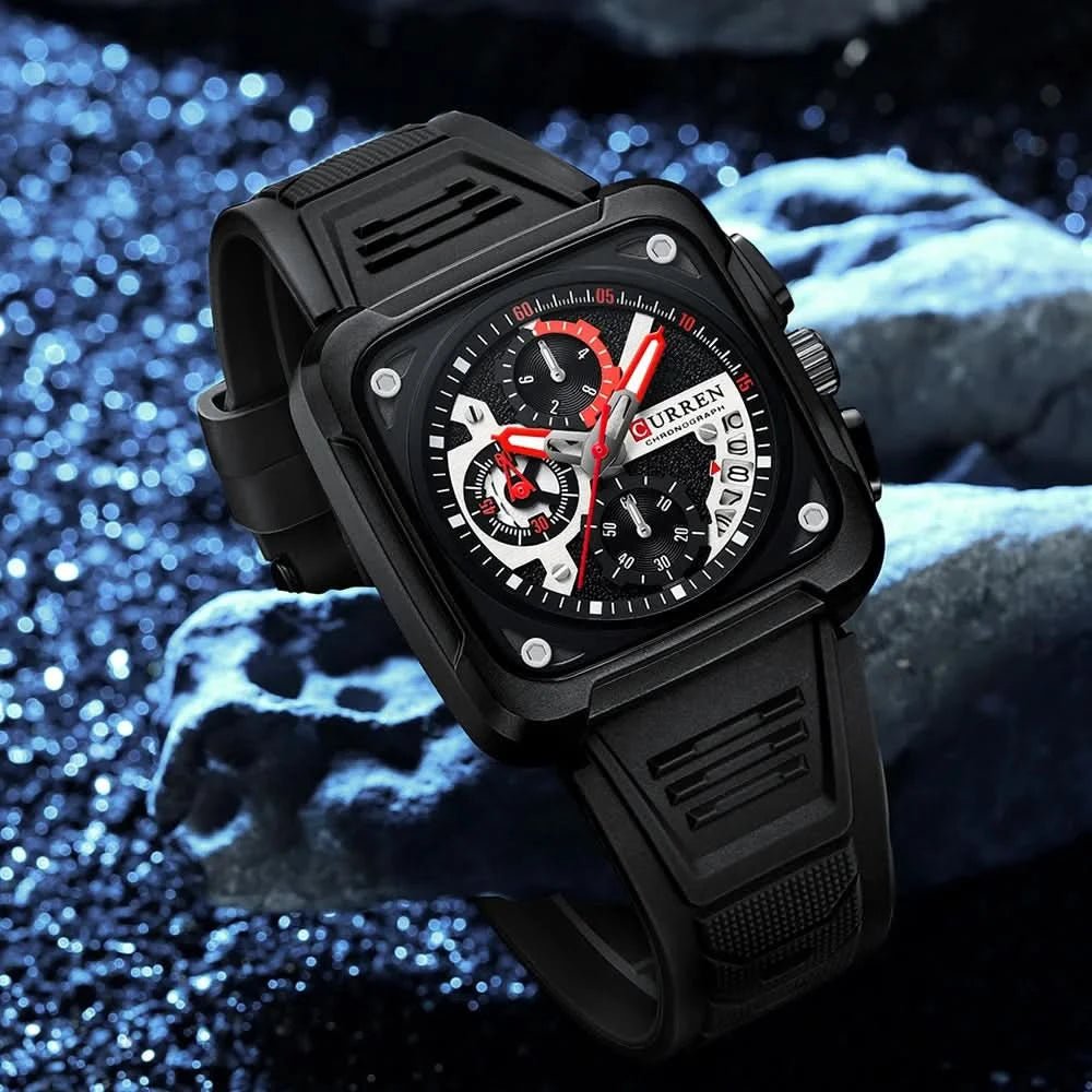 Montre CURREN Homme - Luxe, Étanche & Chrono - Polynesia Market