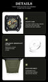 Montre CURREN Homme - Luxe, Étanche & Chrono - Polynesia Market