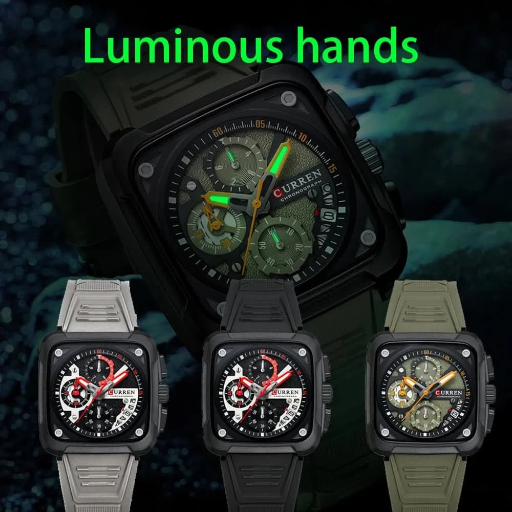 Montre CURREN Homme - Luxe, Étanche & Chrono - Polynesia Market